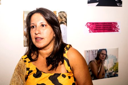 09.03.2020 - Abertura da Exposição “Basta, pelo apoio ao empoderamento feminino”, de Michele Brum - Foto Michel Corvello