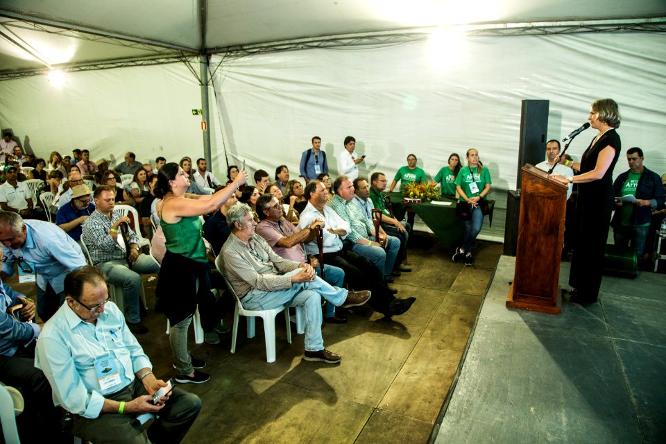 13.02.2020 - Prefeita Paula Mascarenhas participa da abertura da Colheita do Arroz - Foto: Gustavo Vara