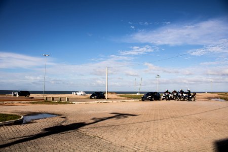 24.05.2020 - Operação integrada das força de segurança no acesso à Praia do Laranjal e Recanto de Portugal - Foto Michel Corvello