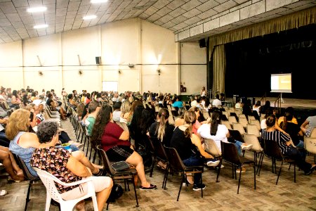04.03.2020 - Prefeita Paula Mascarenhas prestigia a reunião de Gestão sobre o programa Saúde Ativa com servidores das Unidades de saúde das regiões Três Vendas I  II e Fragata - Michel Corvello