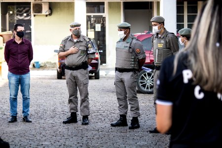 23.04.2020 - Operação integrada para fiscalização do novo decreto - Foto Michel Corvello