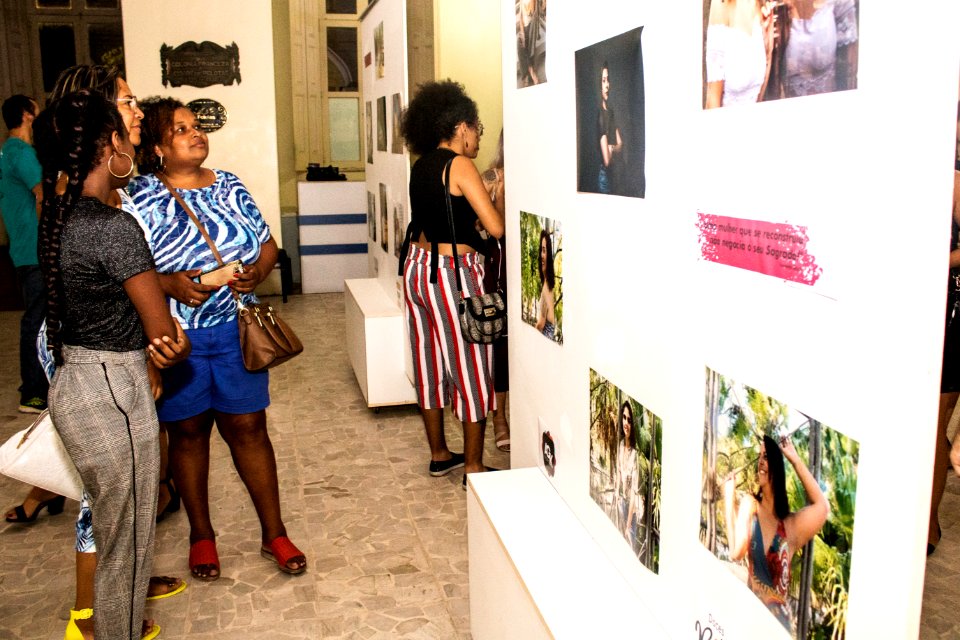09.03.2020 - Abertura da Exposição “Basta, pelo apoio ao empoderamento feminino”, de Michele Brum - Foto Michel Corvello