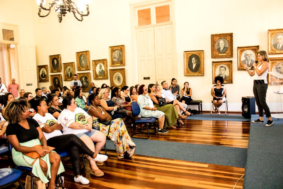 04.03.2020 - Prefeita Paula Mascarenhas prestigia a posse da nova coordenadora de Políticas Públicas para Mulheres - Foto Michel Corvello
