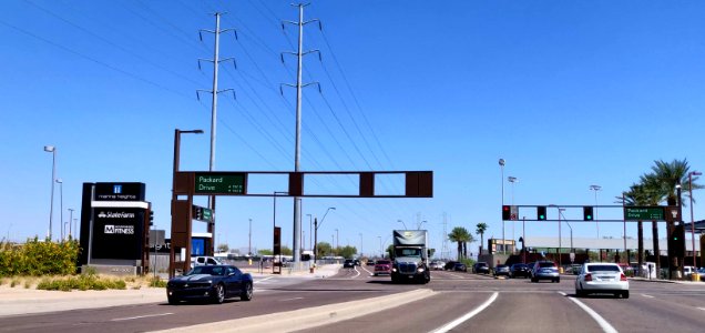 Tempe is a city just east of Phoenix, in Arizona