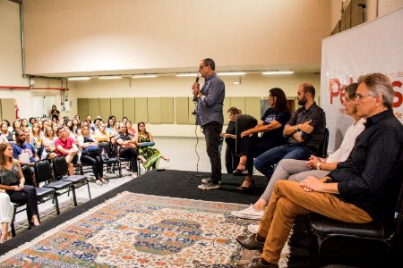 12.02.2020 -  Prefeita Paula Mascarenhas realiza acolhimento aos novos servidores da Educação - Foto Michel Corvello