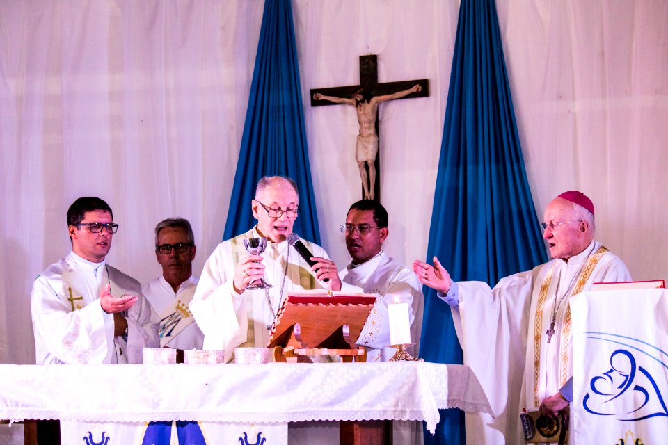 02.02.2020 - Prefeita Paula Mascarenhas participa de missa solene pela 89ª Festa de Nossa Sra dos Navegantes - Foto Michel Corvello