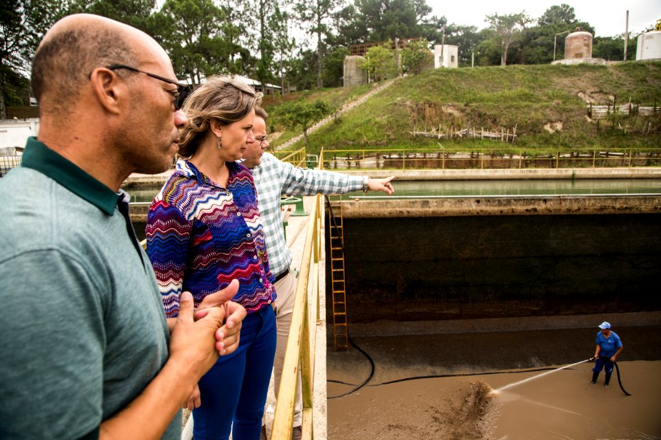 31.03.2020 - Prefeita Paula Mascarenhas realiza visita na Barragem Santa Bárbara - Foto: Gustavo Vara
