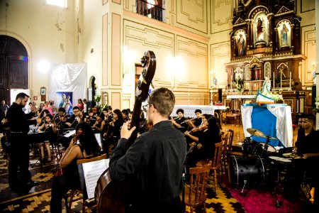 27.01.2020 - Apresentação da Orquestra Estudantil Municipal e do Areal - Festival Sesc de Música - Foto: Gustavo Vara