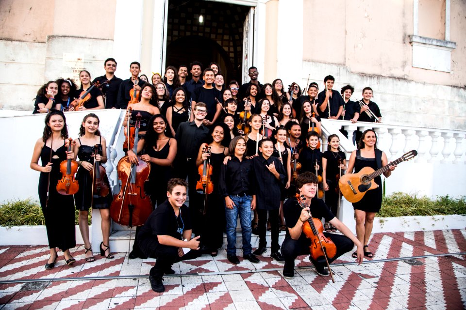 27.01.2020 - Apresentação da Orquestra Estudantil Municipal e do Areal - Festival Sesc de Música - Foto: Gustavo Vara