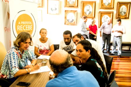 11.02.2020 - Prefeita Paula Mascarenhas em mais uma edição do Prefeita Recebe  - Foto: Gustavo Vara