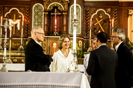 12.02.2020 - Prefeita Paula Mascarenhas realiza a  assinatura da lei nº 6.774 que declara o tombamento do edifício localizado à rua Gomes Carneiro, 1302, prédio da Igreja Matriz do Sagrado Coração de Jesus - Foto: Gustavo Vara