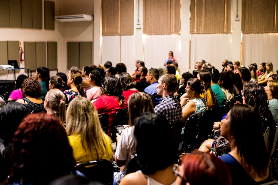 12.02.2020 - Prefeita Paula Mascarenhas realiza acolhimento aos novos servidores da Educação - Foto: Gustavo Vara
