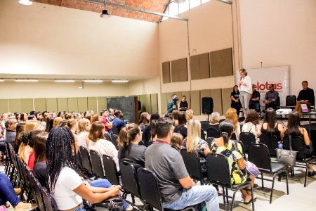12.02.2020 -  Prefeita Paula Mascarenhas realiza acolhimento aos novos servidores da Educação - Foto Michel Corvello