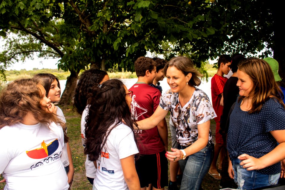 14.12.2019 - Prefeita Paula Mascarenhas prestigia o Café de Chaleira do projeto Remar para o Futuro - Foto Michel Corvello