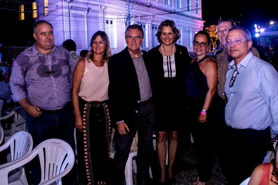 31.01.2020 - Prefeita Paula Mascarenhas prestigia o encerramento do Festival Internacional Sesc de Música - Foto Michel Corvello
