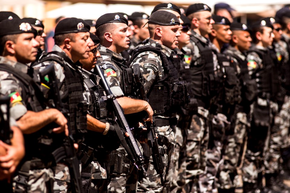 09.12.2019 - Lançamento da Operação Integrada Papai Noel e Tudo Azul, em parceria da Brigada Militar com a Guarda Municipal e a Secretaria de Transporte e Trânsito - Foto: Gustavo Vara