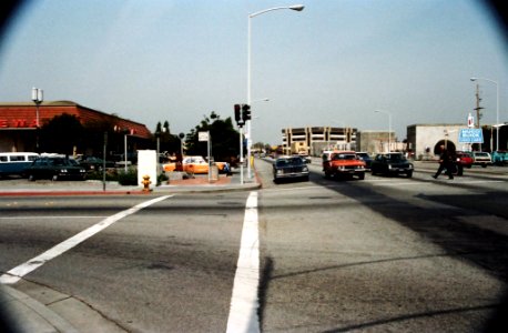 El Camino Real and Middle Avenue photo