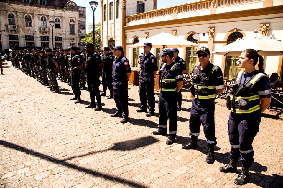 09.12.2019 - Lançamento da Operação Integrada Papai Noel e Tudo Azul, em parceria da Brigada Militar com a Guarda Municipal e a Secretaria de Transporte e Trânsito - Foto: Gustavo Vara