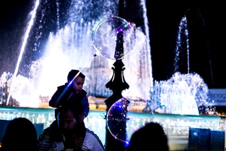 13.12.2019 - Acendimento das luzes e águas dançantes do Natal na Praça Coronel Pedro Osório - Foto: Gustavo Vara