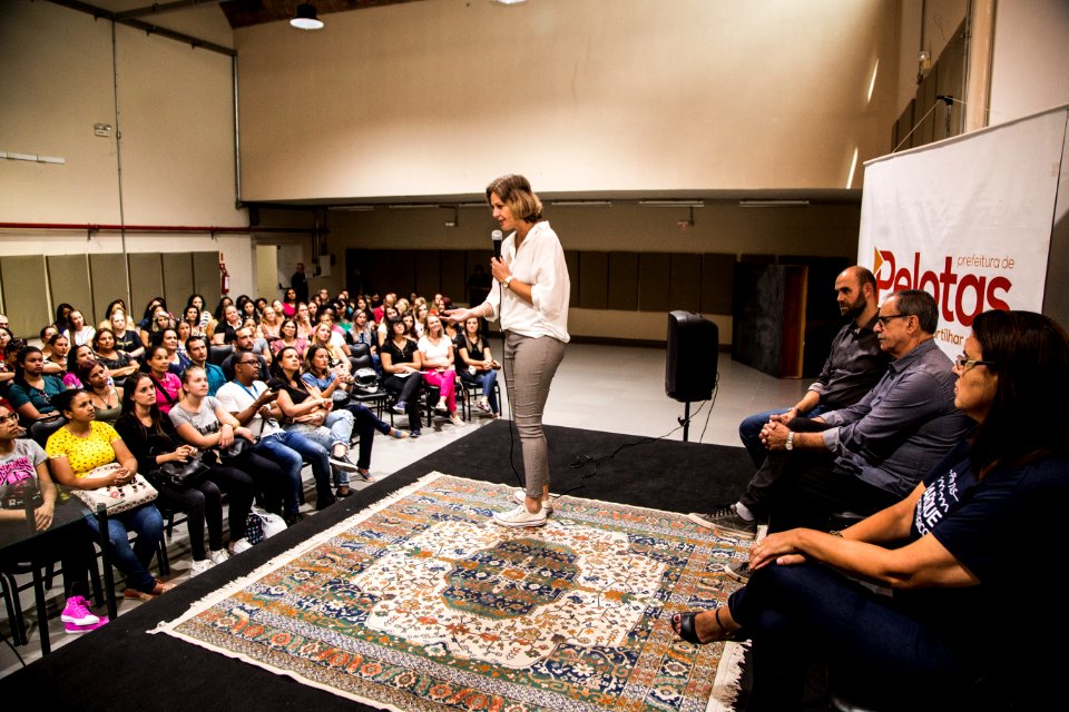 12.02.2020 - Prefeita Paula Mascarenhas realiza acolhimento aos novos servidores da Educação - Foto: Gustavo Vara