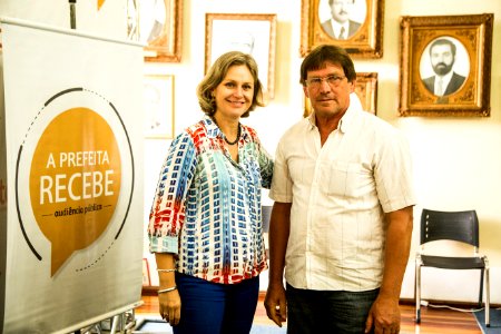 11.02.2020 - Prefeita Paula Mascarenhas em mais uma edição do Prefeita Recebe  - Foto: Gustavo Vara