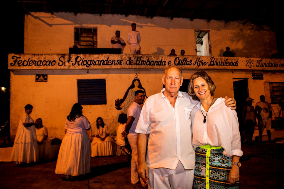 01.02.2020 - Prefeita Paula Mascarenhas prestigia a recepção da imagem de Iemanjá - Foto Michel Corvello