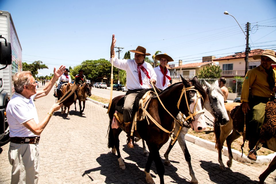 26.01.2020 - Chegada da Cavalgada Cultural da Costa Doce - Foto: Gustavo Vara
