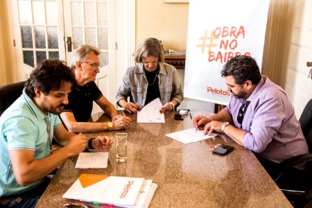 16.01.2019 - Prefeita Paula Mascarenhas assina contratos para diversas obras na cidade - Foto: Gustavo Vara