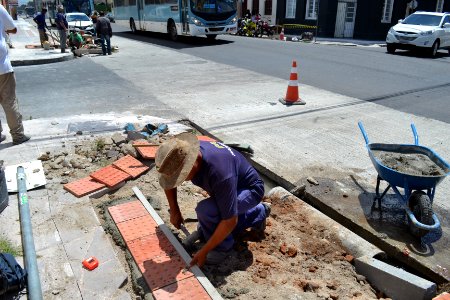 05.12.2019 - SEPLAG -Obras civis na Deodoro  - Foto Janine Tomberg