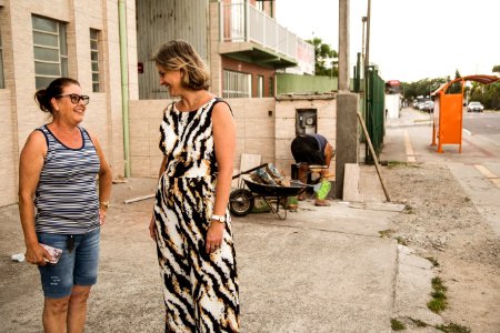 06.01.2019 - Prefeita Paula Mascarenhas e o vice Idemar Barz  visitam o novo pórtico instalado em uma das 4 entradas da cidade, na Viscondessa da Graça - Foto: Gustavo Vara