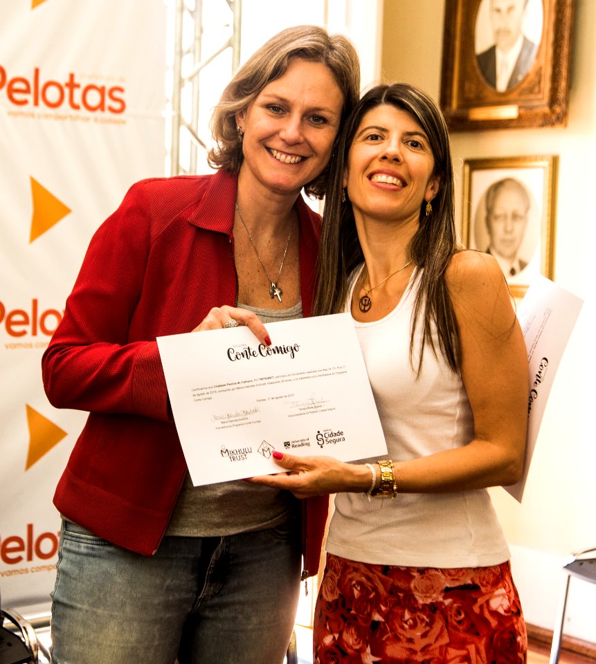 17.12.2019 - Prefeita Paula Mascarenhas entrega os certificados da formatura da metodologia Conte Comigo - Foto: Gustavo Vara
