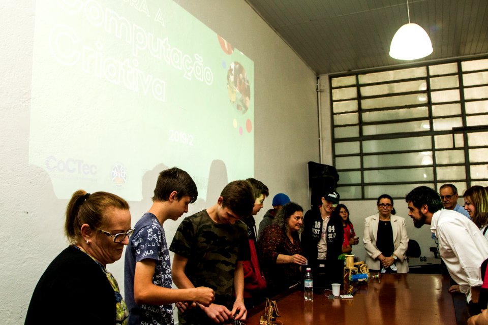 27.11.2019 - Mostra de trabalhos de robótica das escolas e entrega de equipamentos - Foto: Gustavo Vara
