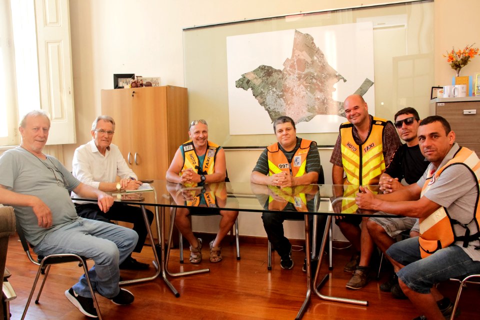 12.03.2020 - Reunião Wilson Goebel e mototaxistas - Foto Rodrigo Chagas