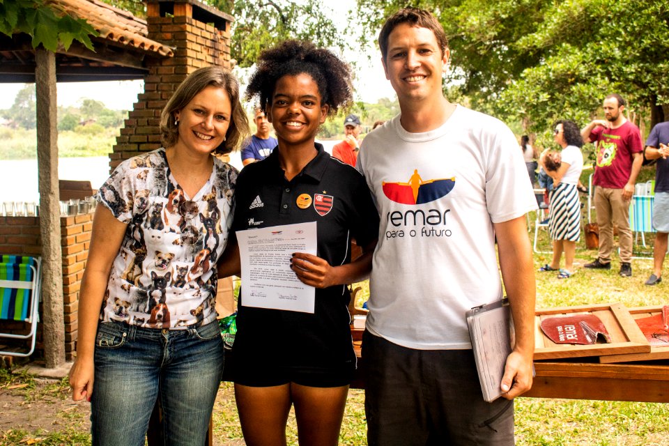 14.12.2019 - Prefeita Paula Mascarenhas prestigia o Café de Chaleira do projeto Remar para o Futuro - Foto Michel Corvello