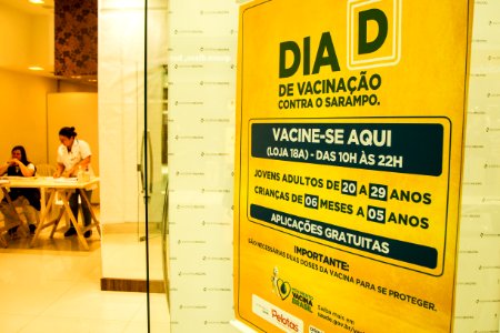 30.11.2019 - Dia D de Vacinação Contra o Sarampo - Foto: Gustavo Vara