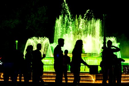 13.12.2019 - Acendimento das luzes e águas dançantes do Natal na Praça Coronel Pedro Osório - Foto: Gustavo Vara