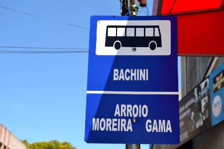 03.12.2019 - STT - Placa de  Sinalização Transporte Rural - Foto Janine Tomberg