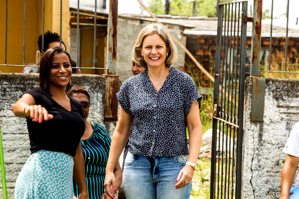 27.12.2019 - Prefeita Paula Mascarenhas realiza a inauguração da placa que dá nome à rua Preta G - Foto: Gustavo Vara