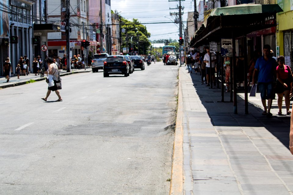 02.01.2019 - Rua Floriano Peixoto antes da requalificação - Foto Michel Corvello
