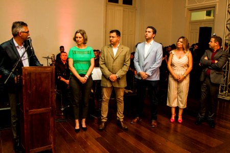 20.12.2019 - Prefeita Paula Mascarenhas participa da inauguração do novo sinal aberto da TV Câmara - Foto: Gustavo Vara