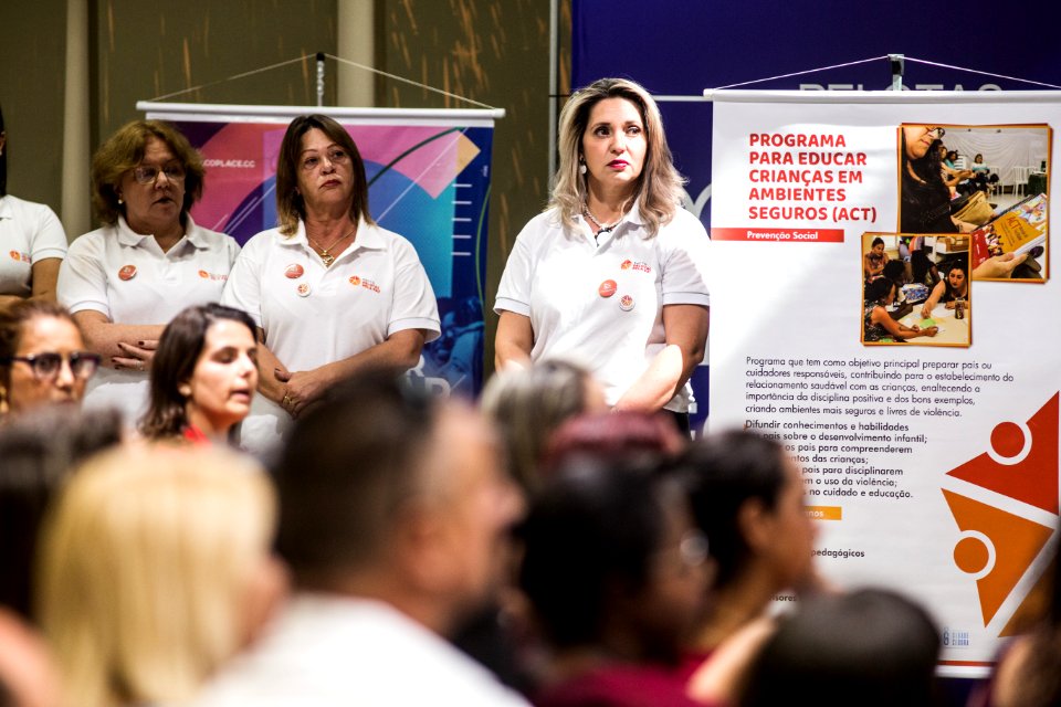 03.12.2019 - Formatura da 2ª turma do ACT - programa para educar Crianças em Ambientes Seguros, e lançamento do livro do ACT - Foto: Gustavo Vara