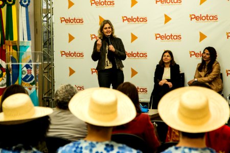 16.10.2019 - Prefeita Paula Mascarenhas realiza a abertura oficial do 4º Fifap e recepção aos 50 artistas participantes - Foto: Gustavo Vara
