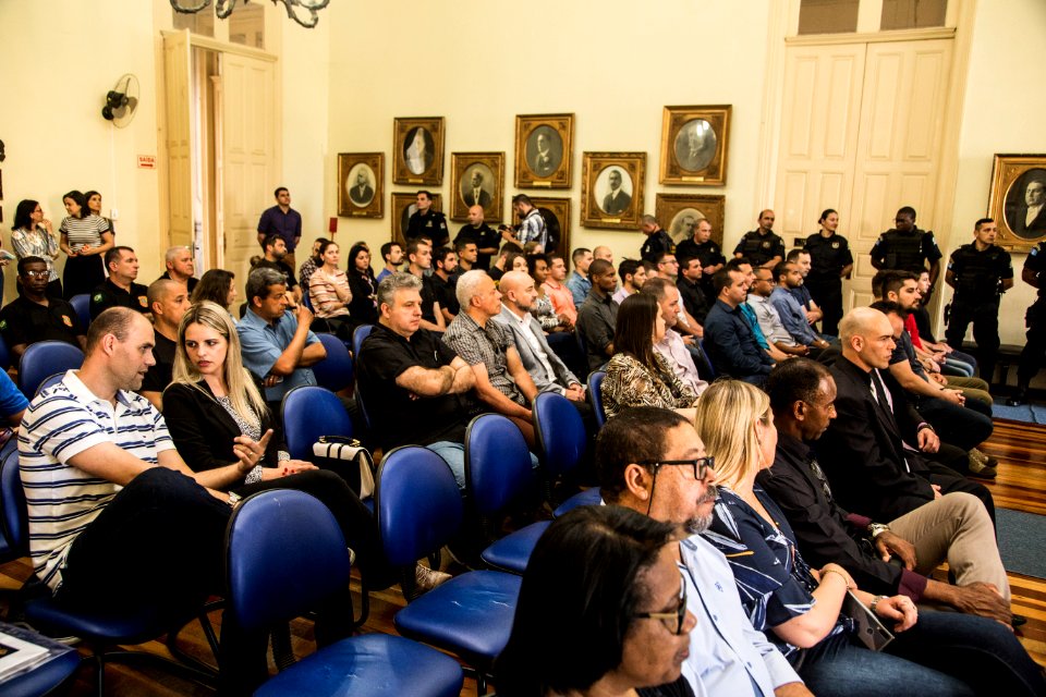 08.11.2019 - Solenidade de abertura do curso de formação para novos Guardas Municipais  - Foto: Gustavo Vara