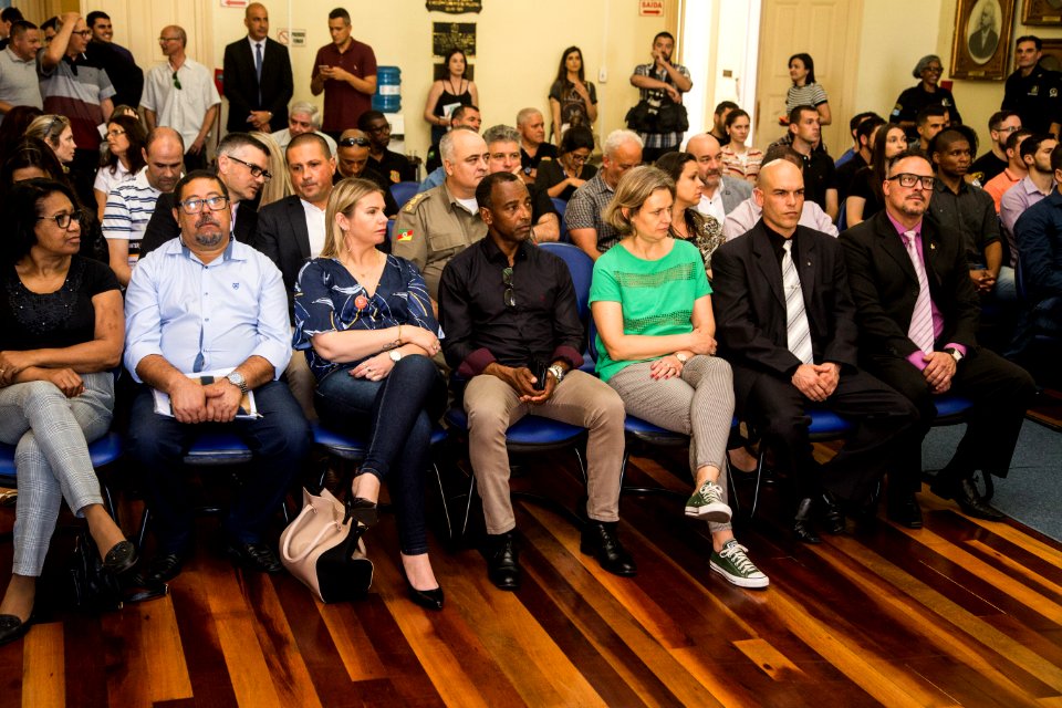 08.11.2019 - Solenidade de abertura do curso de formação para novos Guardas Municipais  - Foto: Gustavo Vara
