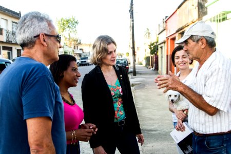 07.11.2019 - Caminhada de entrega da rua Frederico Bastos, no Fragata, requalificada pela SMOP - Foto: Gustavo Vara