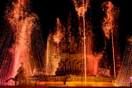 13.12.2019 - Acendimento das luzes e águas dançantes do Natal na Praça Coronel Pedro Osório - Foto: Gustavo Vara