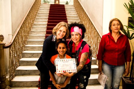 11.11.2019 - Prefeita Paula Mascarenhas participa da abertura da Mostra de Trabalhos Escolares sobre Cultura Afro-indígena - Foto: Gustavo Vara