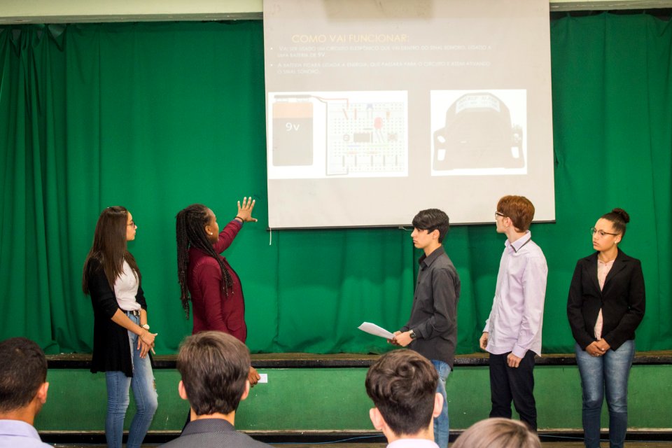 22.10.2019 - Aula do Start no colégio Pelotense - Foto Michel Corvello