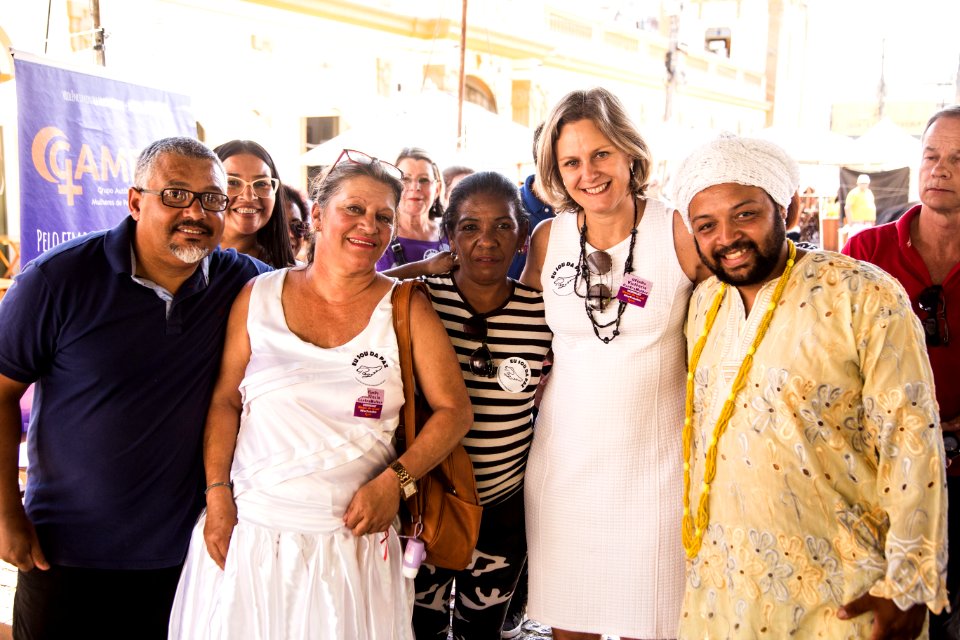 10.12.2019 - Prefeita Paula Mascarenhas participa do ato oficial do Dia Mundial dos Direitos Humanos - Foto: Gustavo Vara