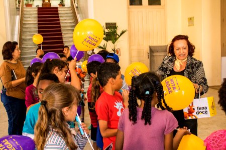 07.11.2019 - Visita das crianças do Instituto Lar de Jesus - Foto Michel Corvello